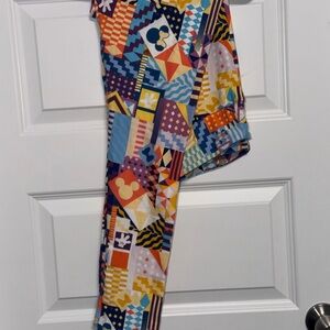 LuLaRoe Multicolor Geometric Leggings